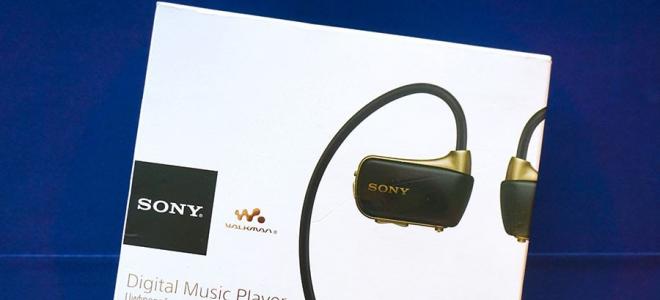 Плеер Sony NWZ-ZX1 и наушники XBA-H3 — топовые модели компании Плеер для плавания sony nwz w273 walkman